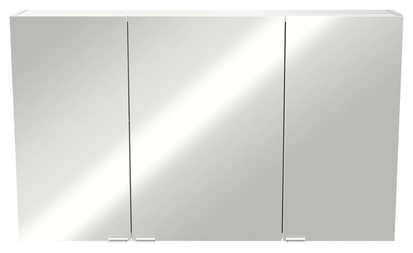 Armoire de salle de bains miroir Imandra L.100 x H.60 x P.15 cm
 - GoodHome - Brico Dépôt