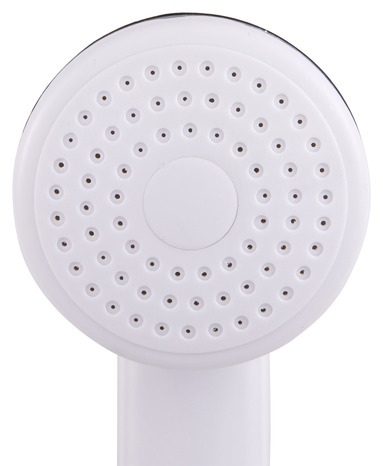 Douchette blanche "Nakri" 1 jet Ø - 6,8cm x H. 20cm - Brico Dépôt