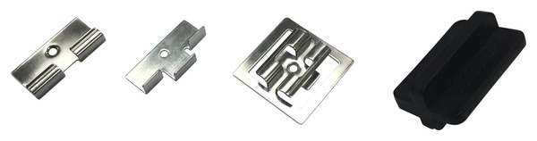 Kit de fixation "Mackency" pour lames de terrasse - GoodHome - Brico Dépôt