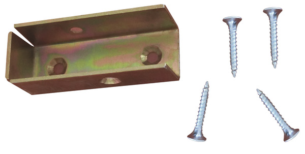 Support pour traverse - L.24 mm H. 67 mm. Ép 1,8 mm P. 30 mm - Marque BLOOMA - Brico Dépôt