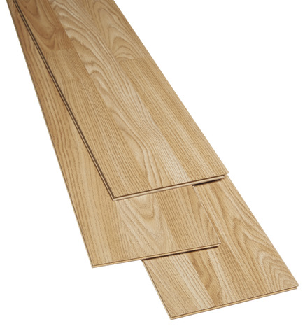 Sol stratifié à clipser aspect chêne  - L. 129 x l. 19,4 cm x Ép. 6 mm - GoodHome - Brico Dépôt