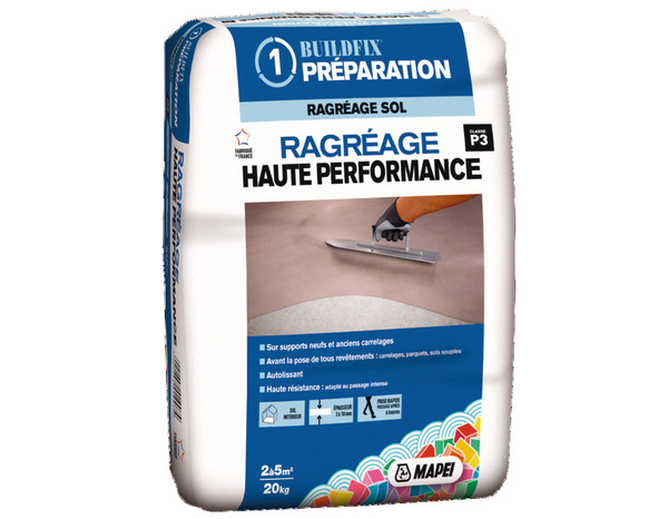 Ragréage pour sols intérieurs avec passages intensifs - 20 kg - Mapei - Brico Dépôt
