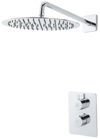 Pomme de tete encastre ø 30 cm molave la pièce - Cooke and Lewis - Brico Dépôt