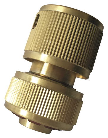 Raccord rapide aquastop en laiton pour tuyau - Ø 12,5 à 15 mm - Brico Dépôt