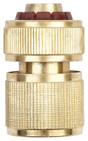 Raccord rapide aquastop en laiton pour tuyau - Ø 12,5 à 15 mm - Brico Dépôt