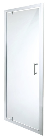 Porte de douche pivotante "Onega" l. 70 cm en verre transparent - Cooke and Lewis - Brico Dépôt