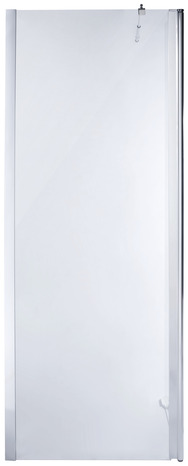 Paroi de douche à l'Italienne Walk-In + retour "Onega"  l.125 cm en verre transparent - Cooke and Lewis - Brico Dépôt