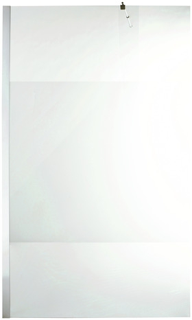 Paroi de douche à l'italienne Walk-In "Onega"  l.120 cm en verre aspect dépoli - Cooke and Lewis - Brico Dépôt