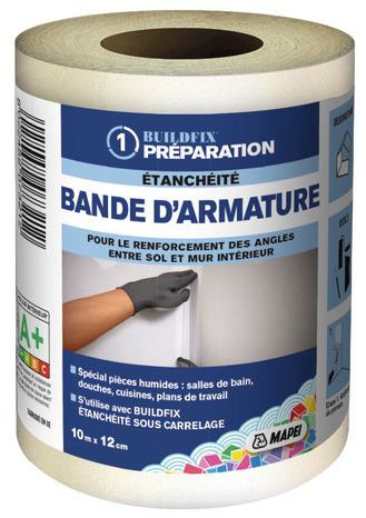 Bande d'armature pour étanchéité - Mapei - Brico Dépôt
