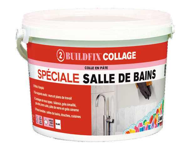 Colle en pâte D2T 3Kg Spéciale Salle de bains - Mapei - Brico Dépôt