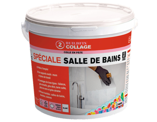 Colle en pâte D2T spéciale salle de bains - 7 kg - Mapei - Brico Dépôt