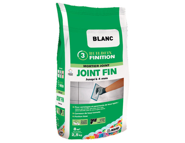 Mortier pour joint fin 4 mm maxi - Mapei - Brico Dépôt