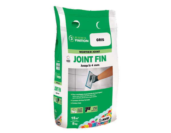 Mortier pour joint fin - 5 kg - Mapei - Brico Dépôt