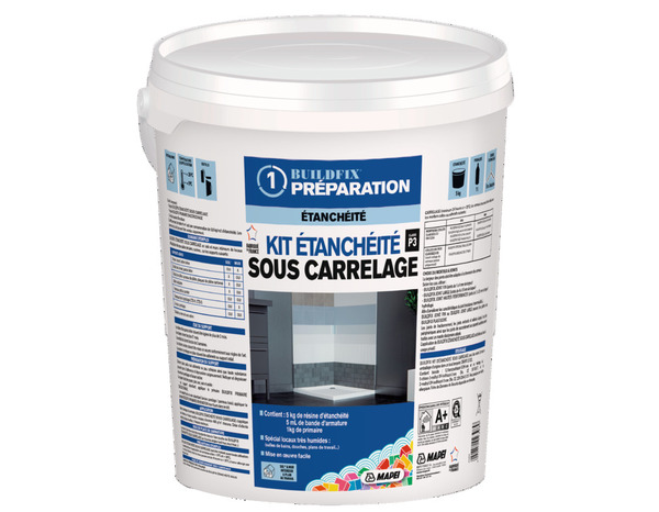 Kit d'étanchéité pour sols intérieurs 5 kg - Mapei - Brico Dépôt
