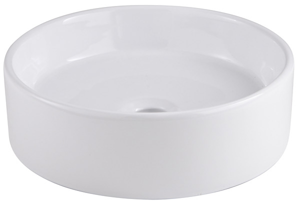 Vasque à poser "Scalea" H. 11 cm Ø 35 cm - GoodHome - Brico Dépôt