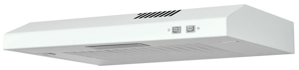 Hotte casquette blanche de cuisine - 60 cm - Brico Dépôt