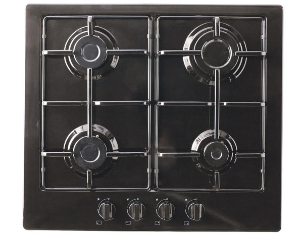 Plaque de cuisson gaz à 4 zones - L. 56 x P. 49 cm - Brico Dépôt
