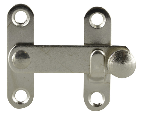 Fermoir à fléau en acier nickelé, 45x52 mm - Handix - Brico Dépôt