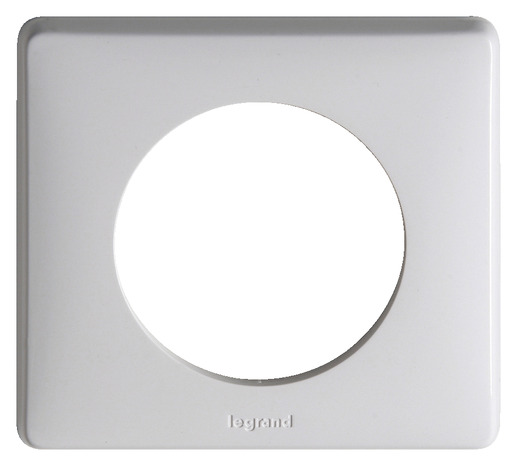 Plaque "Céliane" blanc - 1 poste - Legrand - Brico Dépôt