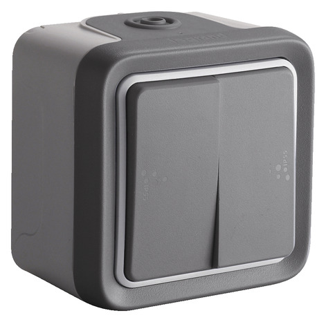 Double va-et-vient "Plexo" - Legrand - Brico Dépôt