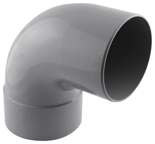 Coude PVC pour l'évacuation gravitaire des eaux usées et pluviales - 87 ° M/F Ø 125 mm - Fitt - Brico Dépôt