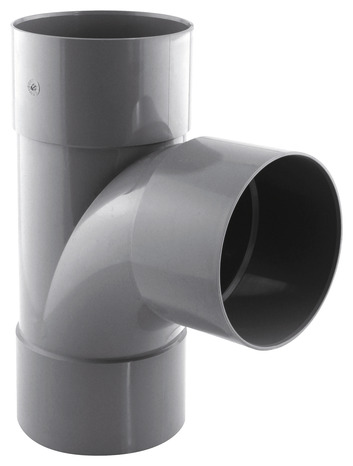 Té pied de biche PVC - 87 ° F/F Ø 100 mm - Fitt - Brico Dépôt