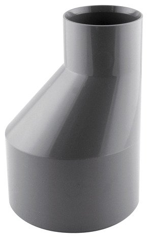 Réduction excentrée PVC pour l'évacuation gravitaire des eaux usées et pluviales - M/F 80x50 mm - Fitt - Brico Dépôt