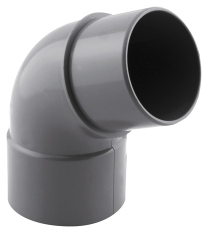 Coude PVC 67 ° M/F Ø 50 mm pour l'évacuation gravitaire des eaux usées et pluviales - Fitt - Brico Dépôt