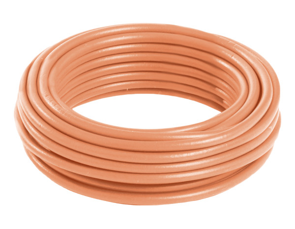 Fil électrique H07VU 1,5 mm² orange - 5 m - Nexans - Brico Dépôt