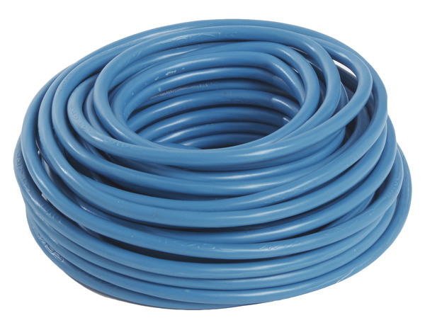 Fil électrique rigide H07VR 6 mm² bleu - 25 m - Nexans - Brico Dépôt