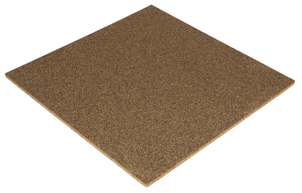 Lot de 4 plaques de liège + caoutchoucs - Diall - Brico Dépôt