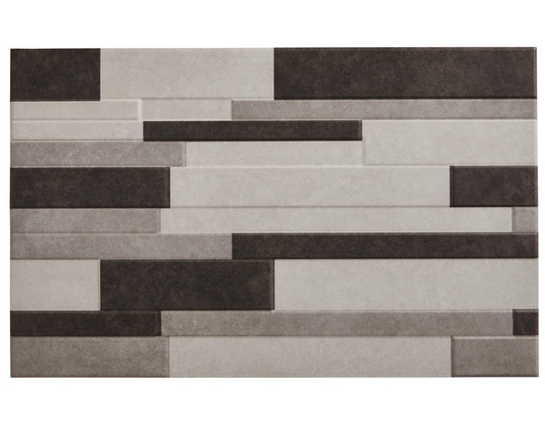 Décor mural "Cimenti" gris - l. 25 x L. 40 cm - Brico Dépôt