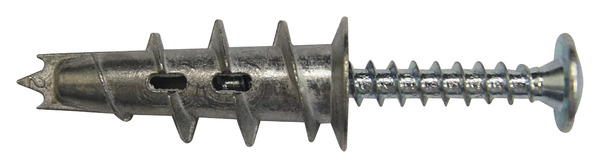 25 chevilles métal autorofeuses L30 + vis - Diall - Brico Dépôt