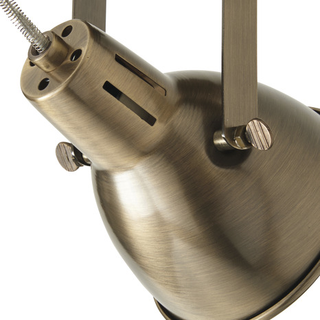 Spot métal laiton "Asterion" H. 20,5 x Ø 13 cm - Colours - Brico Dépôt