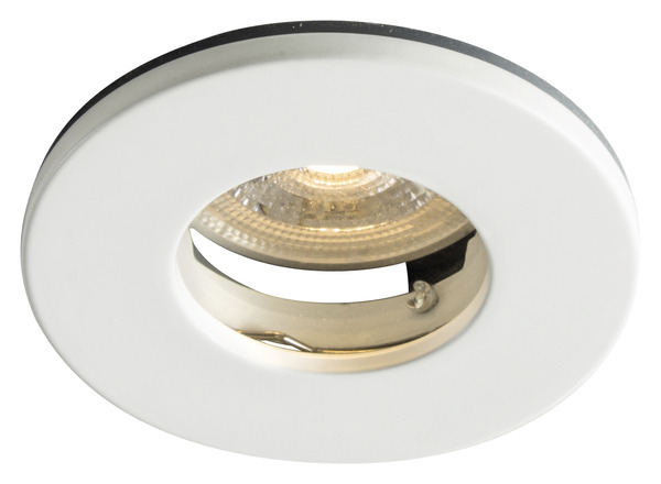 Spot à tête fixe blanc blanc chaud, 2700K - Colours - Brico Dépôt