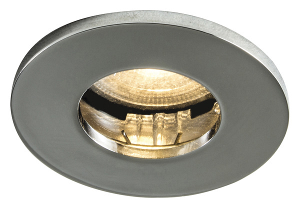 Spot à tête fixe chromé blanc chaud, 2700K - Colours - Brico Dépôt