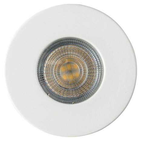 Spot à tête fixe blanc blanc chaud, 2700K - Colours - Brico Dépôt