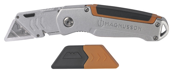 Couteau multifonction en alliage d'aluminium et zinc - MAGNUSSON - Brico Dépôt