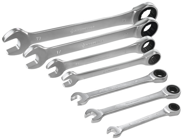 Jeu de 7 clés mixtes tête désaxée (MT153) - MAGNUSSON - Brico Dépôt