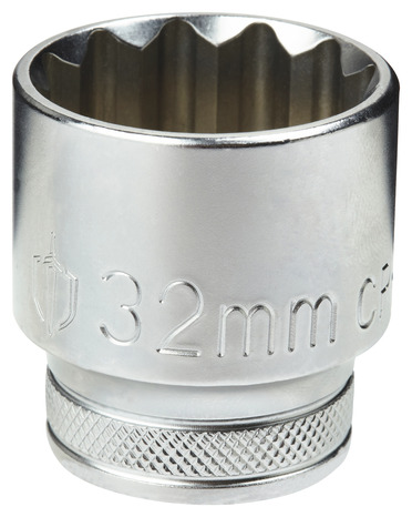 Douille simple standard 1/2" 32 mm Magnusson MT17 - MAGNUSSON - Brico Dépôt