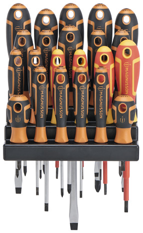 Jeu de 22 tournevis - MAGNUSSON - Brico Dépôt