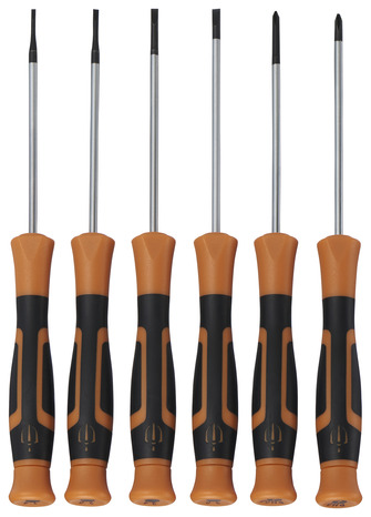 Jeu de 6 tournevis de précision - MAGNUSSON - Brico Dépôt