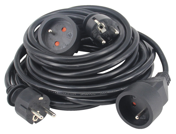 Lot de 2 rallonges (3 mètres et 5 mètres) - Brico Dépôt