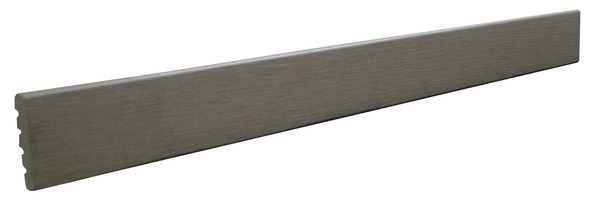 Profilé de finition "Neva" - Chocolat - L. 2,20 m x H. 5,2 cm x Ép. 8 mm - Marque BLOOMA - Brico Dépôt