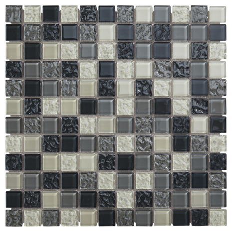 Mosaïque "Calabria" mix gris - l. 30 x L. 30 cm - Colours - Brico Dépôt