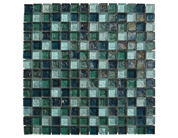 Mosaïque "Bressia" vert - l. 30,6 x L. 30,6 cm - Colours - Brico Dépôt
