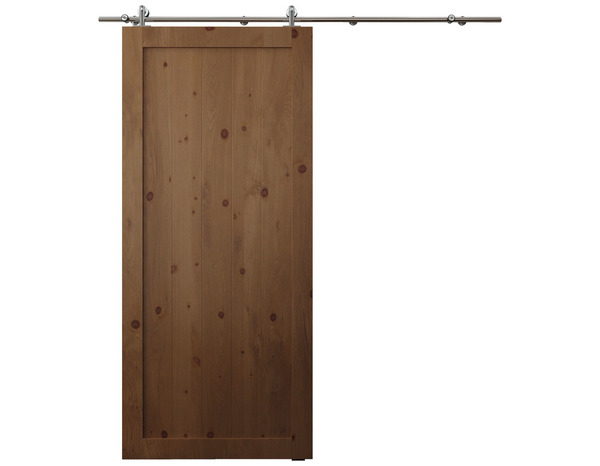 Système en applique acier pour portes bois - Brico Dépôt