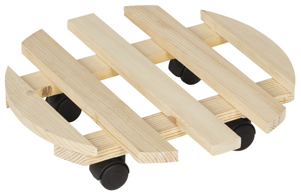 Support roulant pin rond 35x35cm - Diall - Brico Dépôt