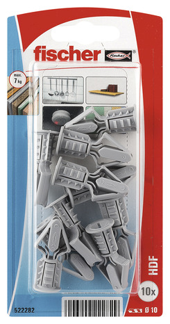 10 chevilles nylon - Fischer - Brico Dépôt