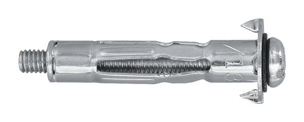 Lot de 4 chevilles métalliques à expansion 4 x 33 mm - Diall - Brico Dépôt